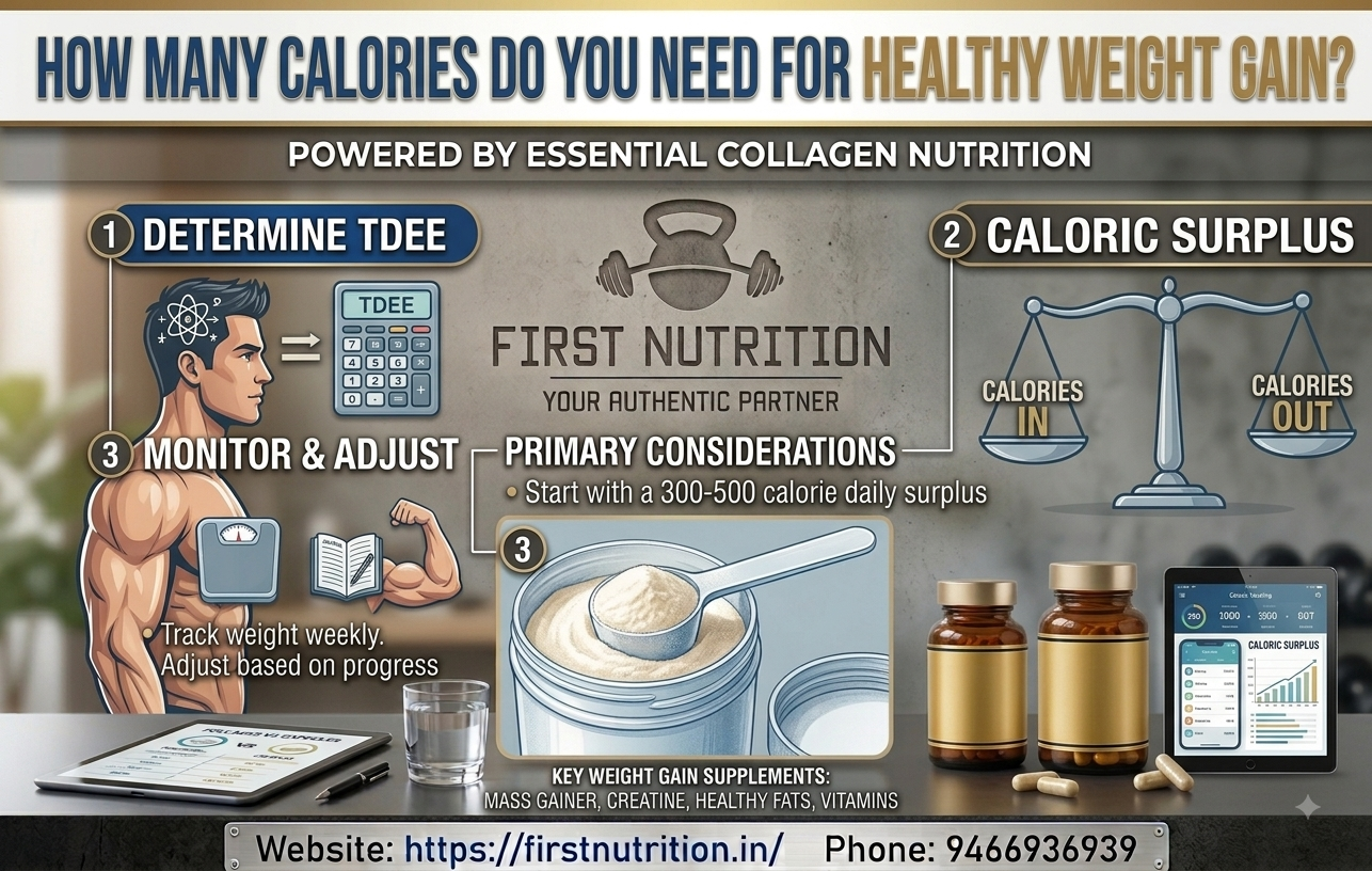 How Many Calories Do You Need for Healthy Weight Gain?